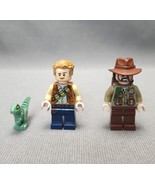 Lego Jurassic World 75942 Minifigures Owen Grady jw066 Sinjin jw054 &amp; Ba... - £15.58 GBP
