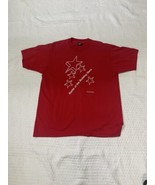 Vintage Screen Stars Best Single Stitch Red T shirt size XL Building Stars - £10.97 GBP