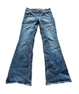 Paris Blues Jeans Juniors Size 3 Blue Bootcut Ankle Low Rise Pants Mediu... - $20.36 CAD