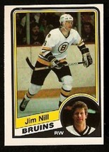1984 O-Pee-Chee OPC Hockey Card #11 Boston Bruins Jim Nill nr mt  ! - £0.39 GBP