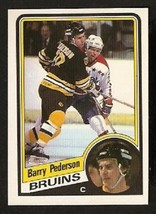 1984 O-Pee-Chee OPC Hockey Card #14 Boston Bruins Barry Pederson nr mt  ! - £0.39 GBP