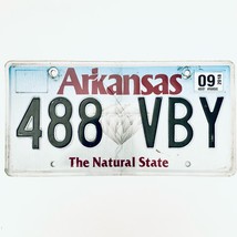 2018 United States Arkansas Natural State Passenger License Plate 488 VBY - £13.22 GBP