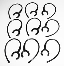 9 Black Large Clamp Earhook Universal Bluetooth replacements Samsung Wep 460 USA - £7.21 GBP