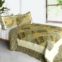 [Melody Fair] 3PC Vermicelli-Quilted Quilt Set (Full/Queen Size) - £71.13 GBP