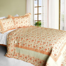 [Les Coristes] 3PC Vermicelli-Quilted Quilt Set (Full/Queen Size) - £71.13 GBP