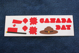 Creative Memories &quot;CANADA DAY&quot; Stickers New - $1.25