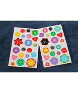 Mrs. Grossman&#39;s Sewing Buttons Stickers - 1 Sheet - $1.25