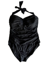 NWT  Shore Club Swimsuits for All Black One Piece Swimsuit Size 22 - $28.49