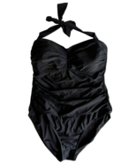 NWT  Shore Club Swimsuits for All Black One Piece Swimsuit Size 22 - €24,56 EUR