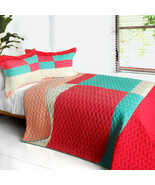 [My Lost Love] 3PC Patchwork Quilt Set (Full/Queen Size) - $99.89