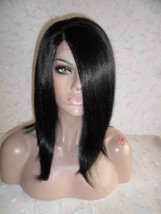 Blonde Beauty Straight Bob Full Lace Front Wig 10-12 inches Curved #1 - £149.09 GBP