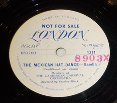 Caribbean Carnival Orchestra 78 Mexican Hat Dance samba / Cielito lindo SH1D - $6.92