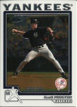 2004 Topps Chrome Traded Scott Proctor T164 Yankees - £0.78 GBP