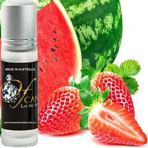 Strawberry Watermelon Premium Scented Roll On Fragrance Perfume Oil Vegan - £10.22 GBP+