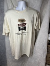 Vintage Cal Cru Adult Ex Large T Shirt USA “Coffee Chocolate Men” Better Rich - £10.46 GBP