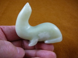(Y-SEAL-751) Seal Carving Green Jade Gem Figurine Seals Gemstone Graceful Art - £19.14 GBP