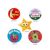 Sticker Solutions Scratch &#39;n&#39; Sniff Reward Stickers (Pack of 125)  - $12.00