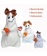 Ghoulianne Girl Ghost Ty Beanie Baby and Buddy and Halloweenie MWMT Set ... - $594.25 MXN Ghoulianne Girl Ghost Ty Beanie Baby and Buddy and Halloweenie MWMT Set ... - $594.25 MXN