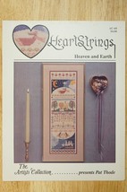 Cross Stitch Pattern Heartstrings Heaven &amp; Earth Christian Sampler Pat T... - $9.89