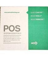 POS System Essentials Checks Register Rolls Print Ribbon New OB - $454.76 MXN
