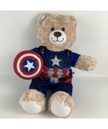 Build A Bear Workshop Marvel Captain America Avengers 17&quot; Plush Stuffed Toy - $38.93 CAD