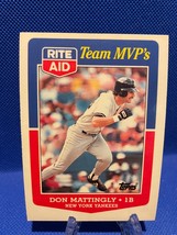 Don Mattingly 1988 Topps Rite Aid Baseball Card #22 (NM) - £39.22 GBP