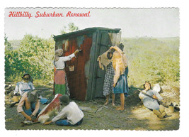 Ozarks Hillbilly Suburban Renewal Missouri Humor Comic MO Vtg Postcard 4X6 - £4.73 GBP