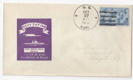 USS Frank Knox DD-743 Destroyer Navy Day 1946 Cachet Naval Cover - £7.92 GBP
