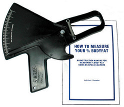 Slim Guide Skinfold Caliper (black) with Speed Rule C-120BSR - £23.55 GBP