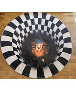 3D Halloween Door Mat PENNYWISE 23&quot; Circular Floor Mat / Rug! - $14.50