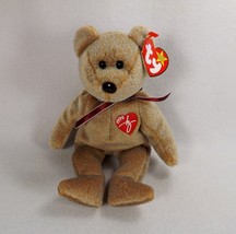 TY Beanie &quot;Signature Bear&quot; 1999 Brown &quot;Error&quot; Adult Owned W/Tag - £5.71 GBP
