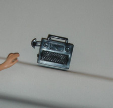 Vintage Marx Secret Agent Mike Hazard doll figure black case radio accessory - $10.99