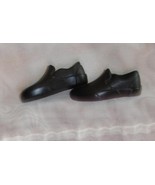 Loafer black casual shoes for Barbie Boyfriend Ken fashionista doll vintage - $9.99