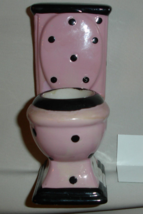 Barbie doll accessory ceremic toilet for bathroom lavatory furniture vintage - £14.21 GBP
