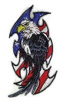 God Bless America Custom and Unique Patriotic Patches[American Eagle ] Embroider - £10.16 GBP
