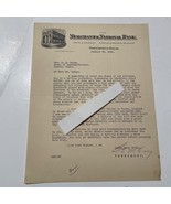 Merchants National Bank Port Arthur Texas 1929 Signed George M Craig TX ... - £32.14 GBP