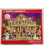 HAPPY HOLIDAYS  by Garry Walton  1000  Puzzle Vermont Christmas Co. NEW/... - $313.00 MXN