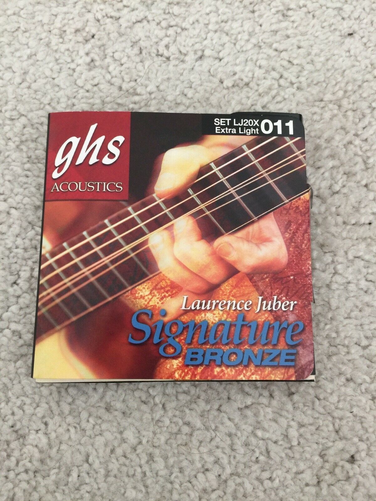 144 GHS Acoustics LJ20X Extra Light 011 Guitar Strings (6 strings in ea set) - $205.70
