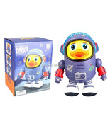 Space Duck, Interactive Electric Swinging-Dancing Toy With LED Light And... - $425.75 MXN