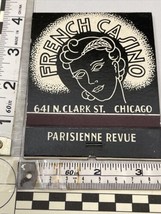 Large Feature Matchbook  French Casino  Chicago. Parisienne Revue  Unstr... - £19.61 GBP