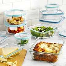 Pyrex Glass Food Storage Containers With Lids Bowls Fridge Freezer Kitchen 18 Pc - $46.99