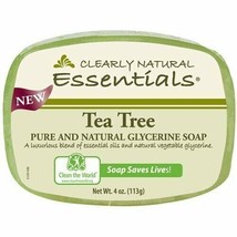 Clearly Natural Glycerin Bar Soap - Tea Tree - 4 oz by Clearly Natural - £6.02 GBP