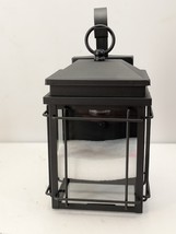Hampton Bay Broward 13 in. Outdoor Hardwired Wall Lantern Sconce Light B... - $913.30 MXN