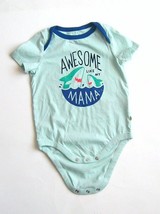 Baby Gap Brannan&#39;s Favorites One Piece Bodysuit &quot;Awesome Like My Mama&quot; 6-12M - £2.74 GBP
