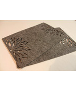 Large Felt Placemats 17 x 11 inch Rectangle Aster Design Set of  2 Free ... - $19.79 CAD
