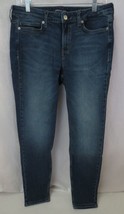Calvin Clein Jeans Skinny Ankle Faded Dark Wash Mid Rise Sz 28/12 Worn Once - £15.66 GBP