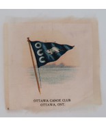 1910&#39;s Tobacco Silk Ottawa Canoe Club Flag - $9.99
