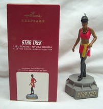 Hallmark Star Trek Lieutenant Nyota Uhura 5&quot; Holiday Christmas Tree Ornament New - £19.43 GBP