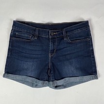 Levi Strauss Womens Denim Jeans Shorts Size 29 Dark Wash - $18.99