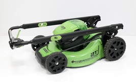 Greenworks LMB455 80V 21" Cordless Self-Propelled Mower w/ 2ah & 4ah Batteries image 2